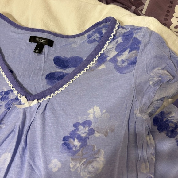 Simply Vera Pajama Set - Picture 2 of 5